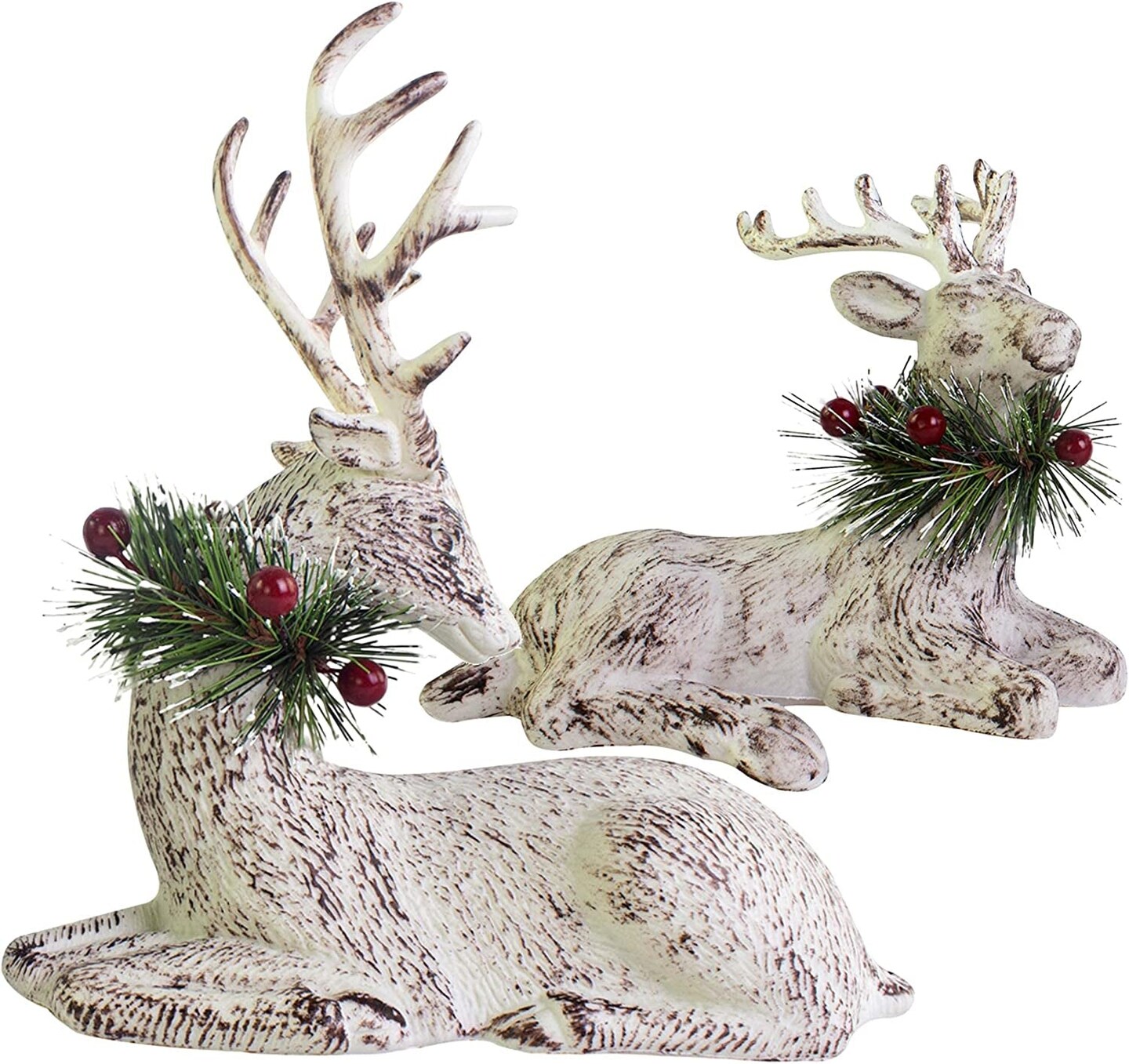 Reindeer Christmas Decoration Deers 12 Standing Reindeer Decorations Christmas Deer Figurines 4226