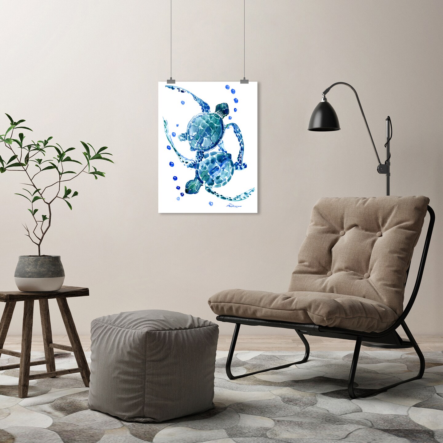 Sea Turtles by Suren Nersisyan  Poster - Americanflat