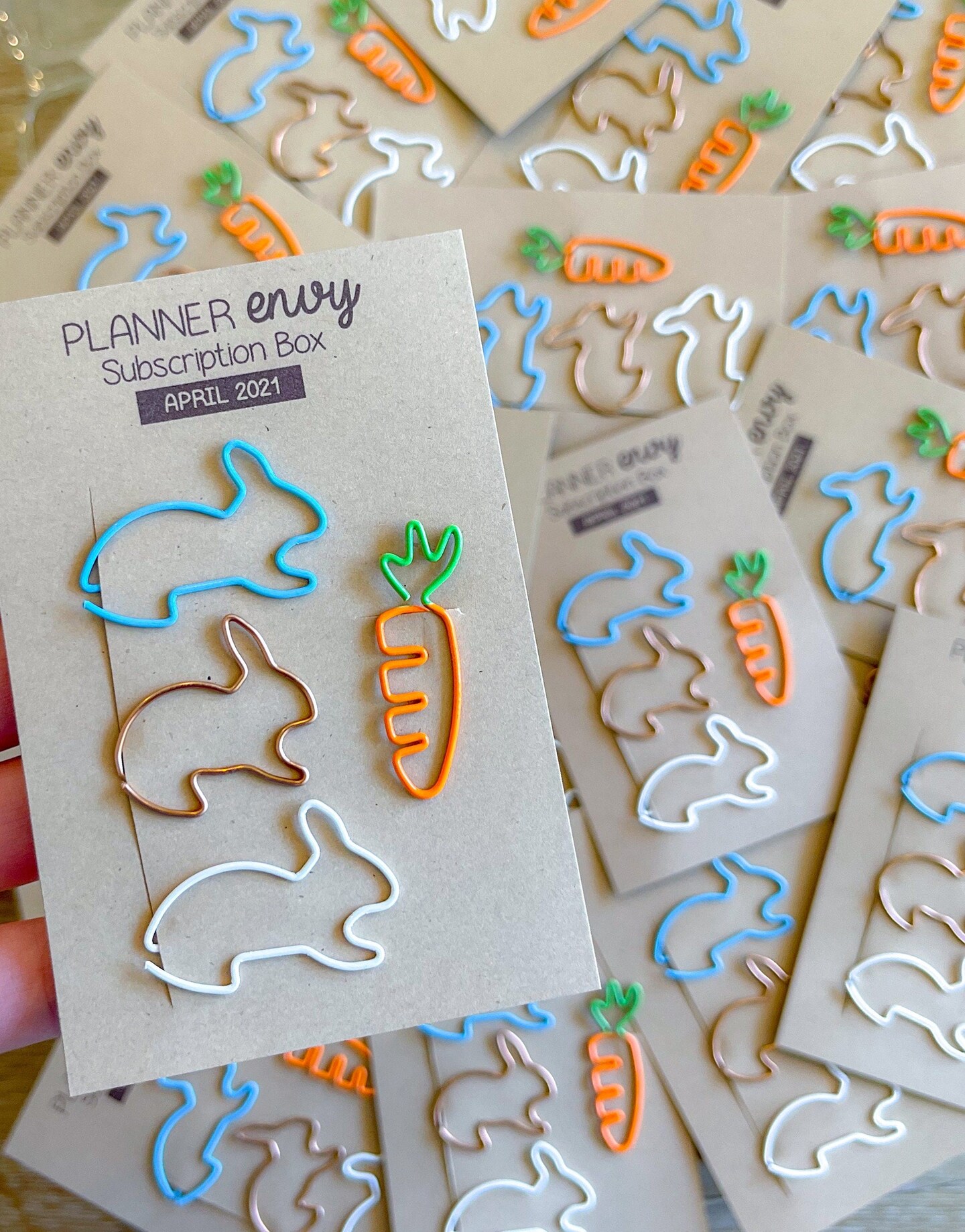 Spring Planner Girl, Easter and Netflix & Chill Themed Box of Planner Stickers & Accessories (#SUB2021004)