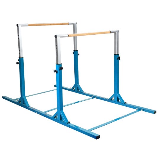 Kids Double Horizontal Bars Gymnastic Training Parallel Bars Adjustable