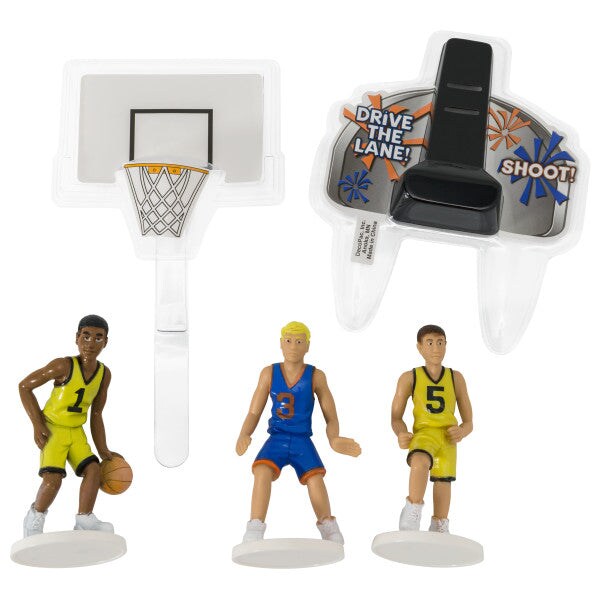 Basketball All Net DecoSet&#xAE; Cake Decoration