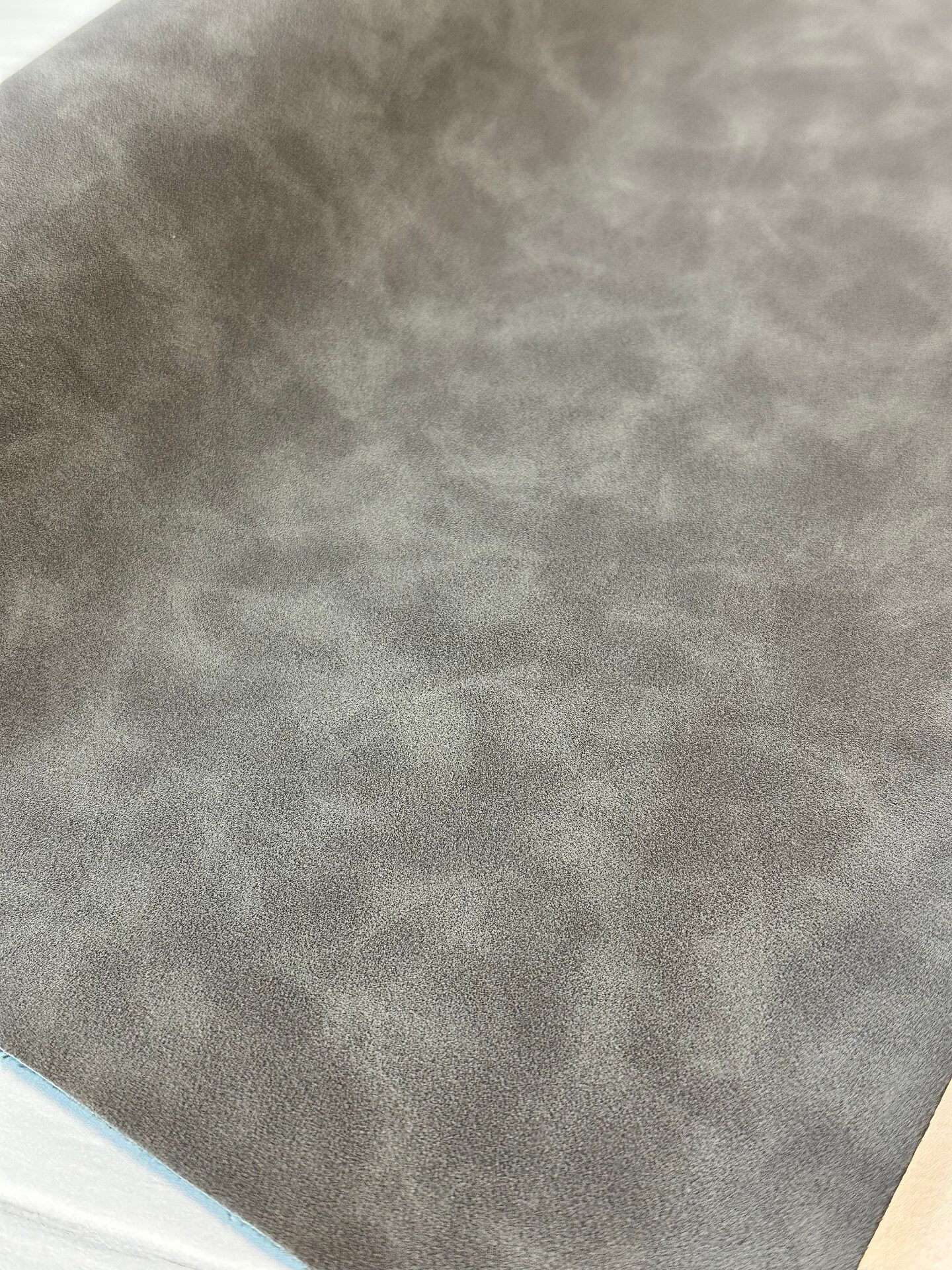 Stone Faux Suede Vinyl