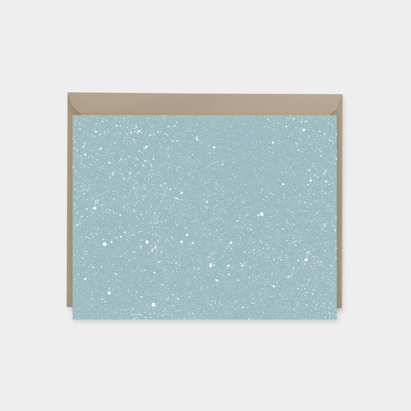 Speckle Cards, Blank Thank You Card,