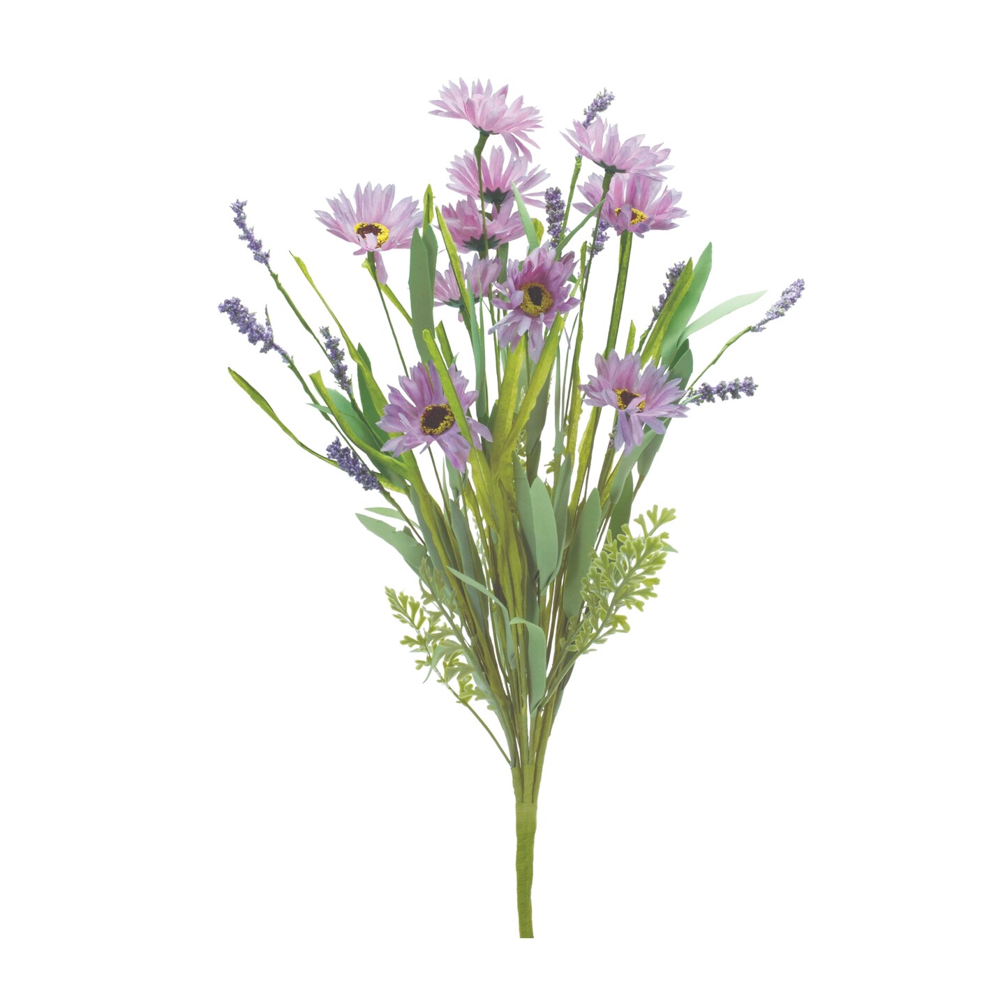 Melrose Set of 6 Purple Daisy Artificial Bushes 20&#x22;