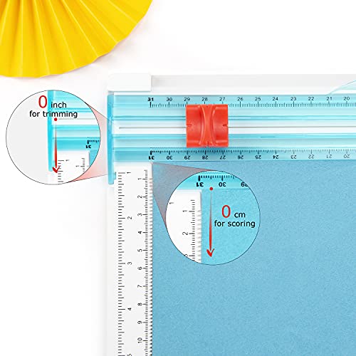  Craft Paper Trimmer and Scoring Board: ArtAt 12 x 12inch Paper  Trim Cutter Score Board Scoring Tool with Paper Folding, for Making  Scrapbooking, crad, Coupons and Photo : Office Products