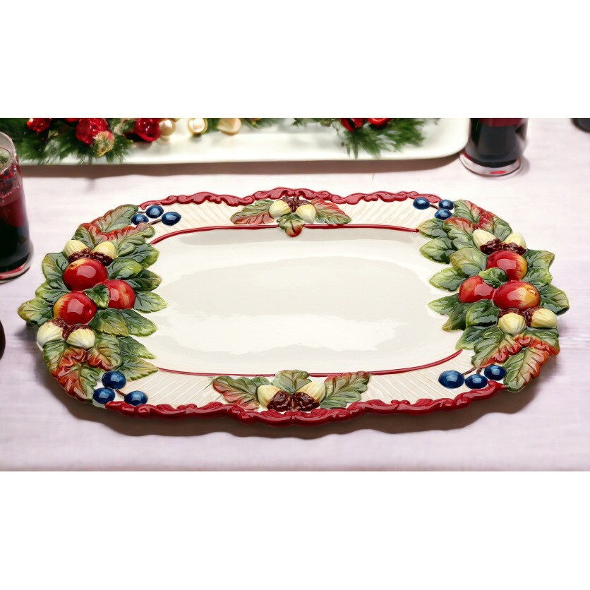 Fruit Platter - Fruitful Holiday Collection Home Decor Gift Idea Interior Decor