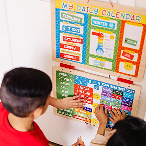 My First Daily Magnetic Activities Calendar for Kids Weather and Seasons Calendar for Preschoolers Ages 3+ Pack of 1