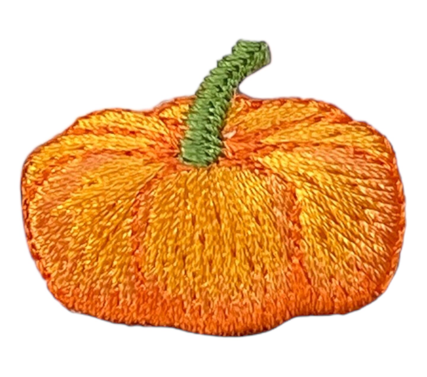 Small Pumpkin, Gourd, Thanksgiving, Embroidered, Iron on Patch