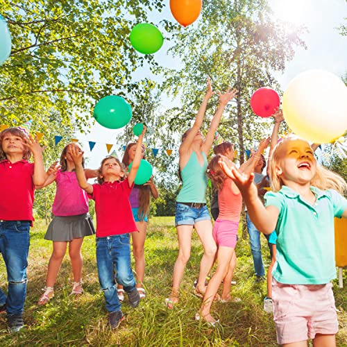 54 Pack 12 Inch Assorted Color Balloons - Rainbow Latex Balloons for Birthday Party, Colorful and Multicolor Party Decorations