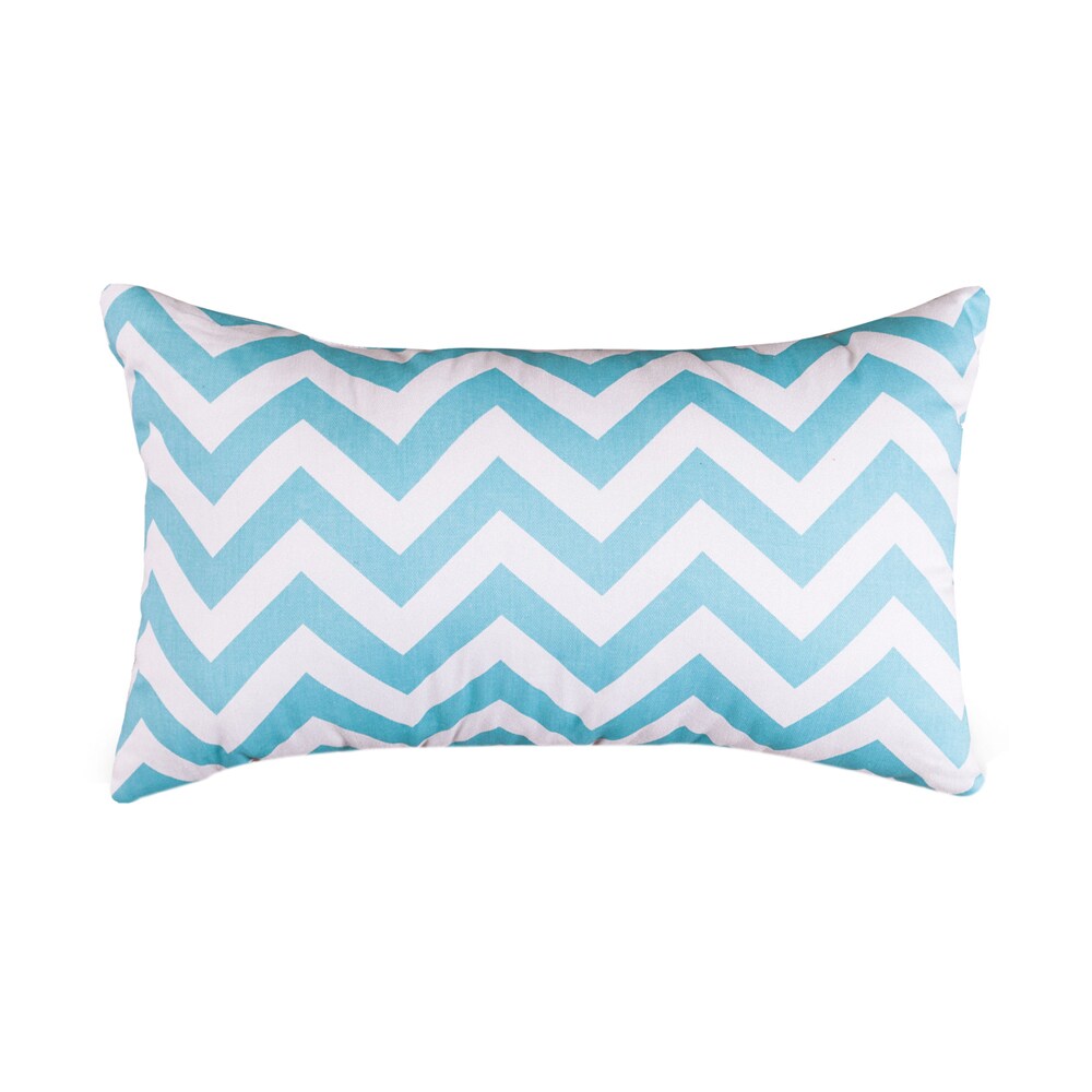 Majestic Home Goods Light Blue Chevron Small Pillow Michaels