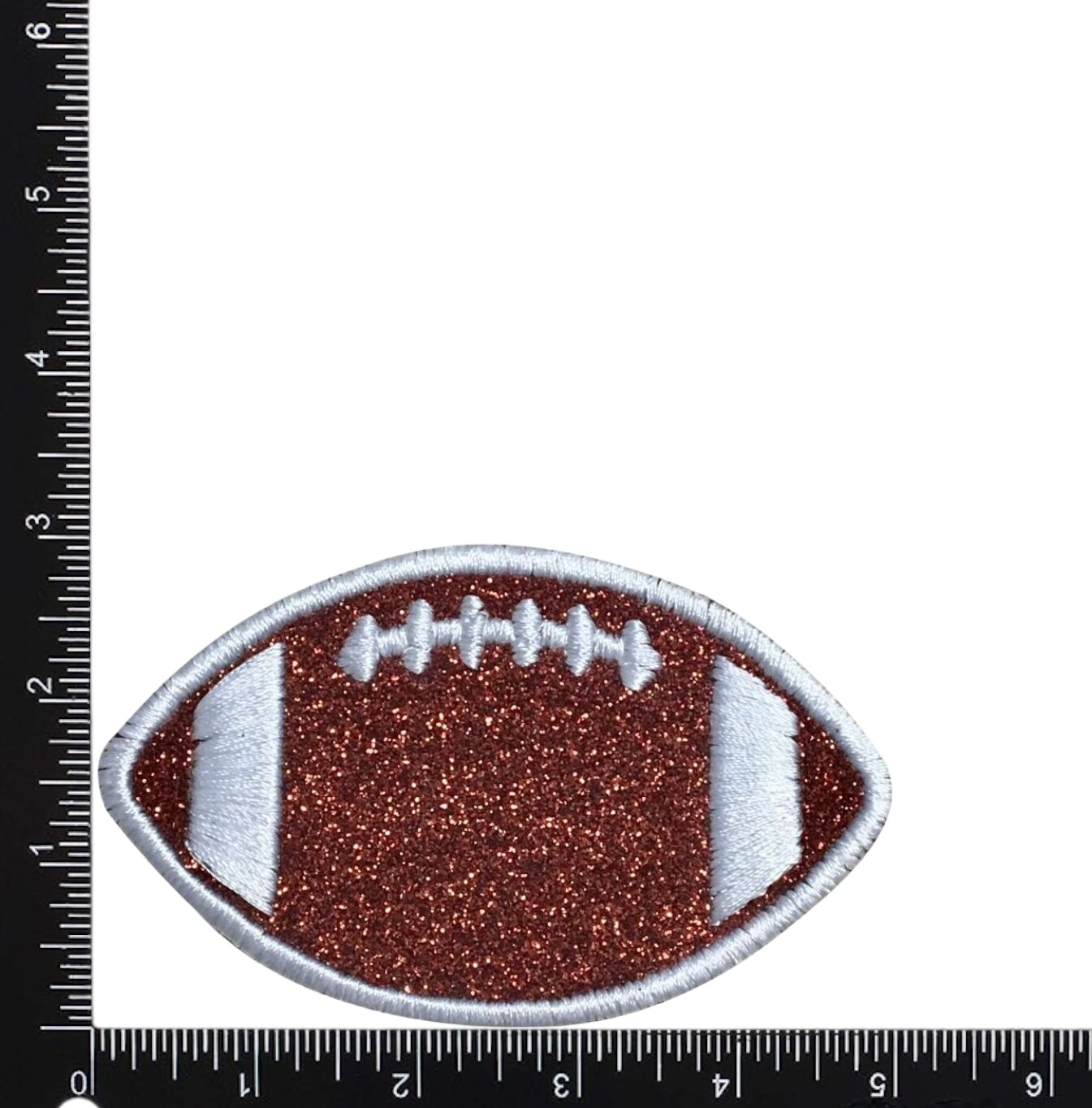 American Football Sequin Patches Rugby Applique For DIY Sewing On