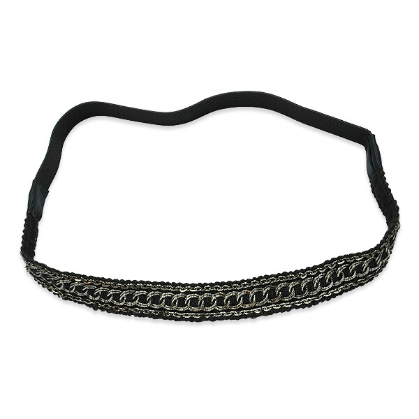 Chain Design Stretch Headband
