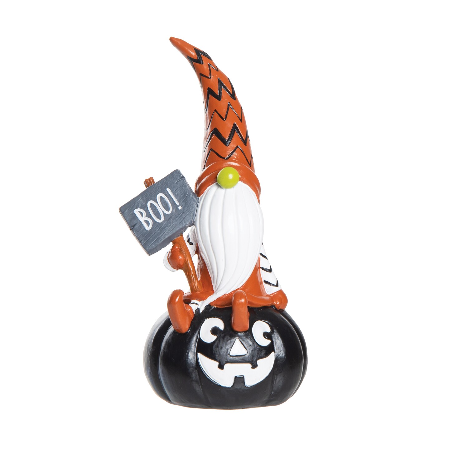 Boo Gnome Halloween Figurine Decoration