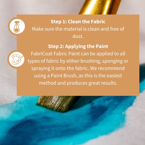 Dark Fabric Paint - 8.5 oz / 250ml, Dark Brown, Ideal for Restoring or Changing the Color of Couches, Chairs, Upholstery, Soft Furnishings, Car Interiors, Clothing, and Footwear