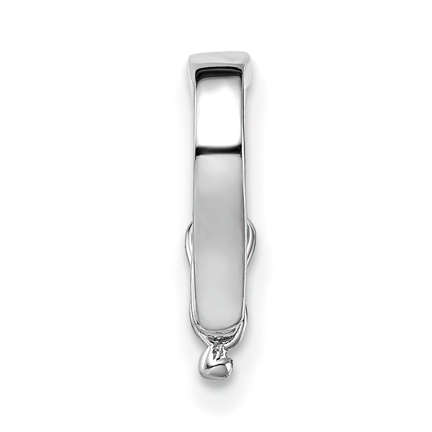 14K White Gold Pearl Enhancer