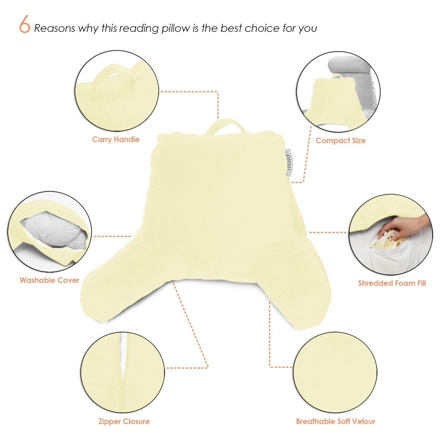 Nestl Reading Pillow