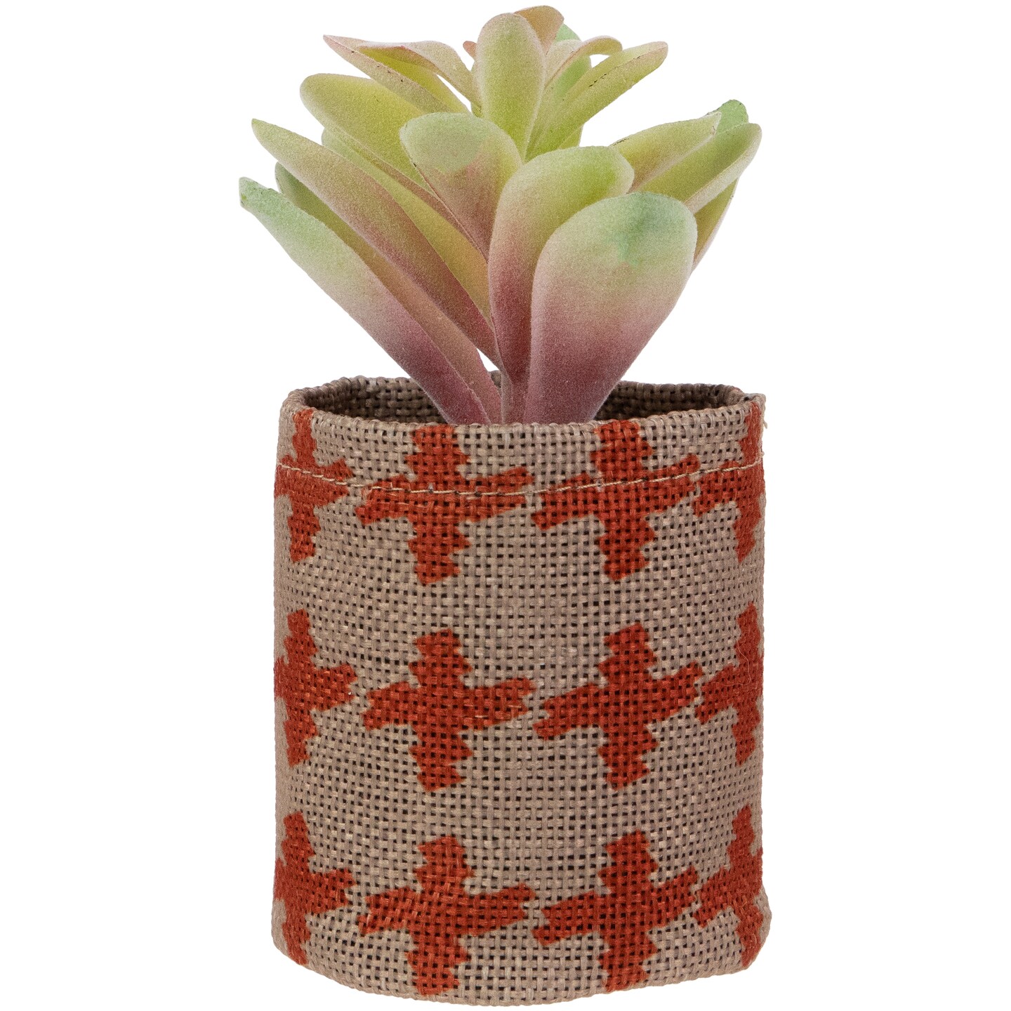 Northlight Artificial Pastel Succulent in Burlap Bag - 4.75", Color: Multi  | Michaels