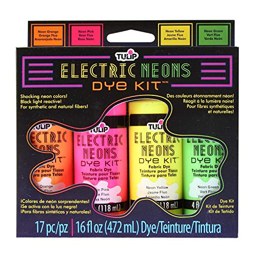 Fabric 32714 Fdy Multi Fl Neons Dye Kit, As Detailed