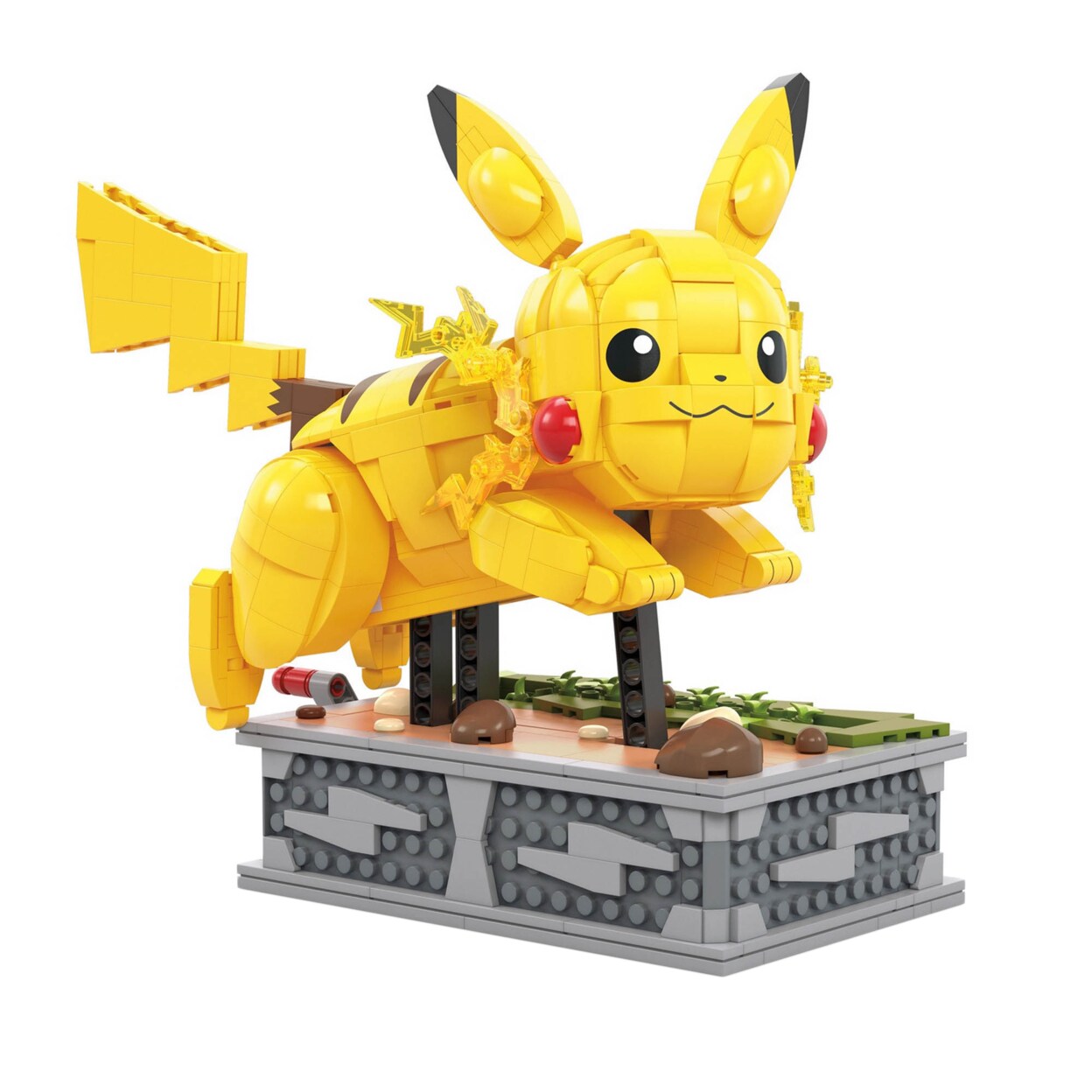 Mega Construx Pokemon Jumbo Pikachu Building Set  - Best Buy