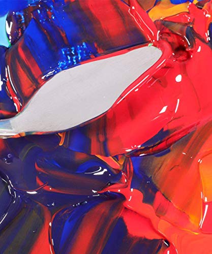 Acrylic Paint Set 24 Colors 36ml Ideal for Canvas, Wood, Fabric, Leather, Cardboard, Paper, MDF, and Crafts