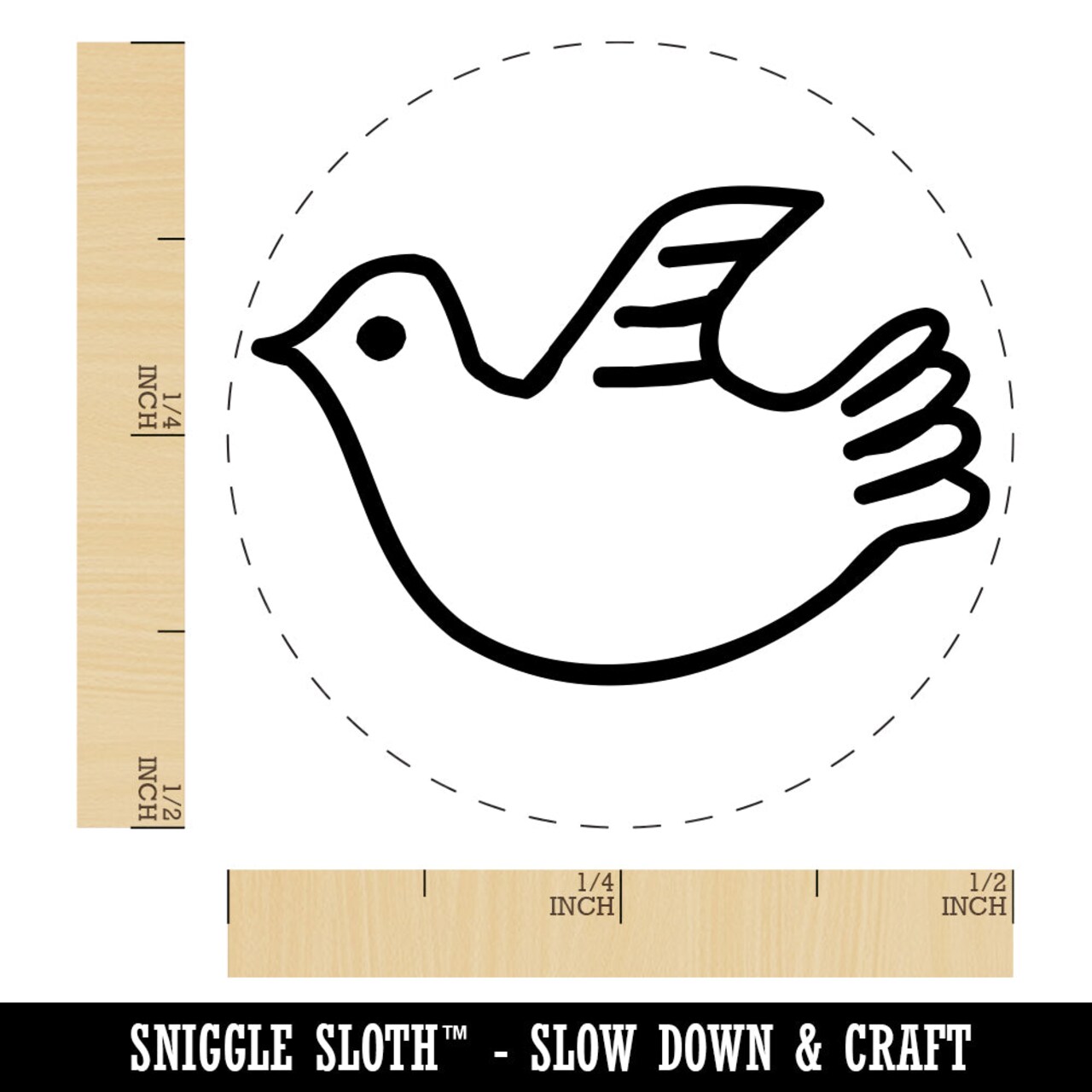 Sketchy Solid Circle Rubber Stamp for Stamping Crafting Planners Sketchy Solid Circle Rubber Stamp for Stamping Crafting Planners