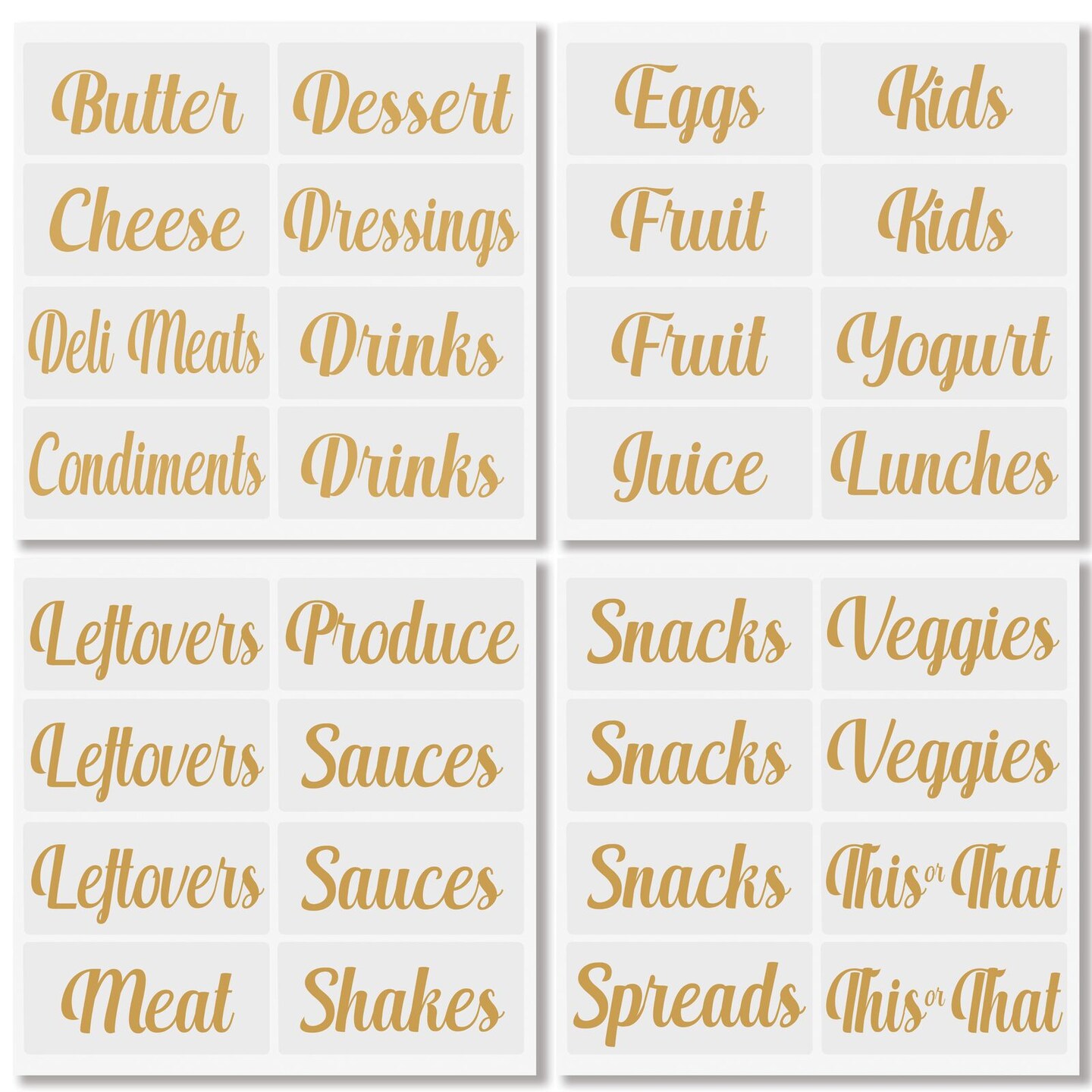 mDesign Labels for Home Organizing, Includes 32 Labels | Michaels