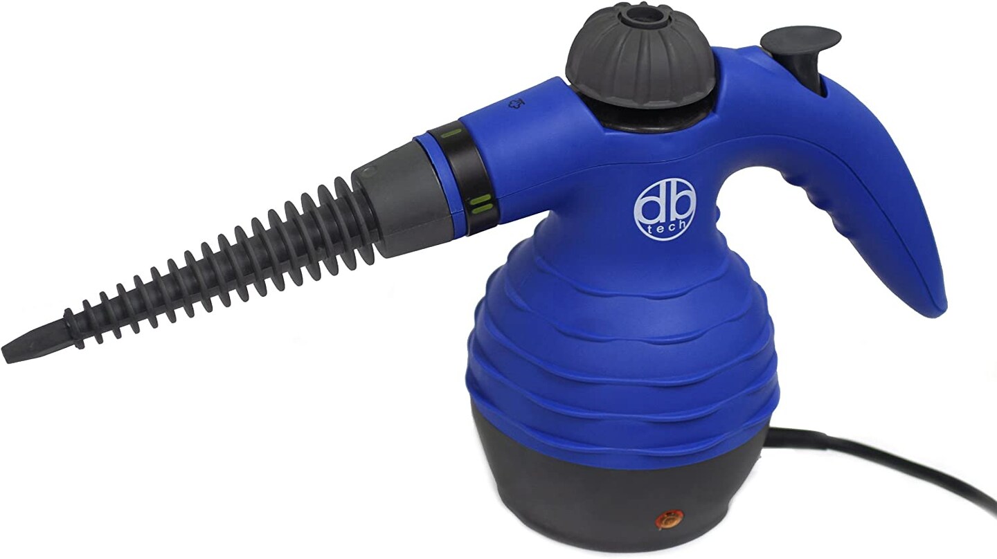 DB Tech Handheld Steamer for Cleaning, 1050W Multi-Purpose Pressurized Electric Steam Cleaner