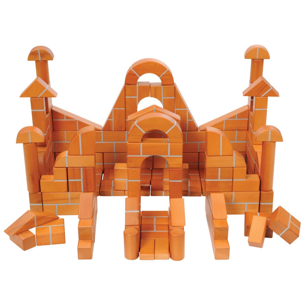 Kaplan Early Learning Unit Bricks - 100 Piece Set