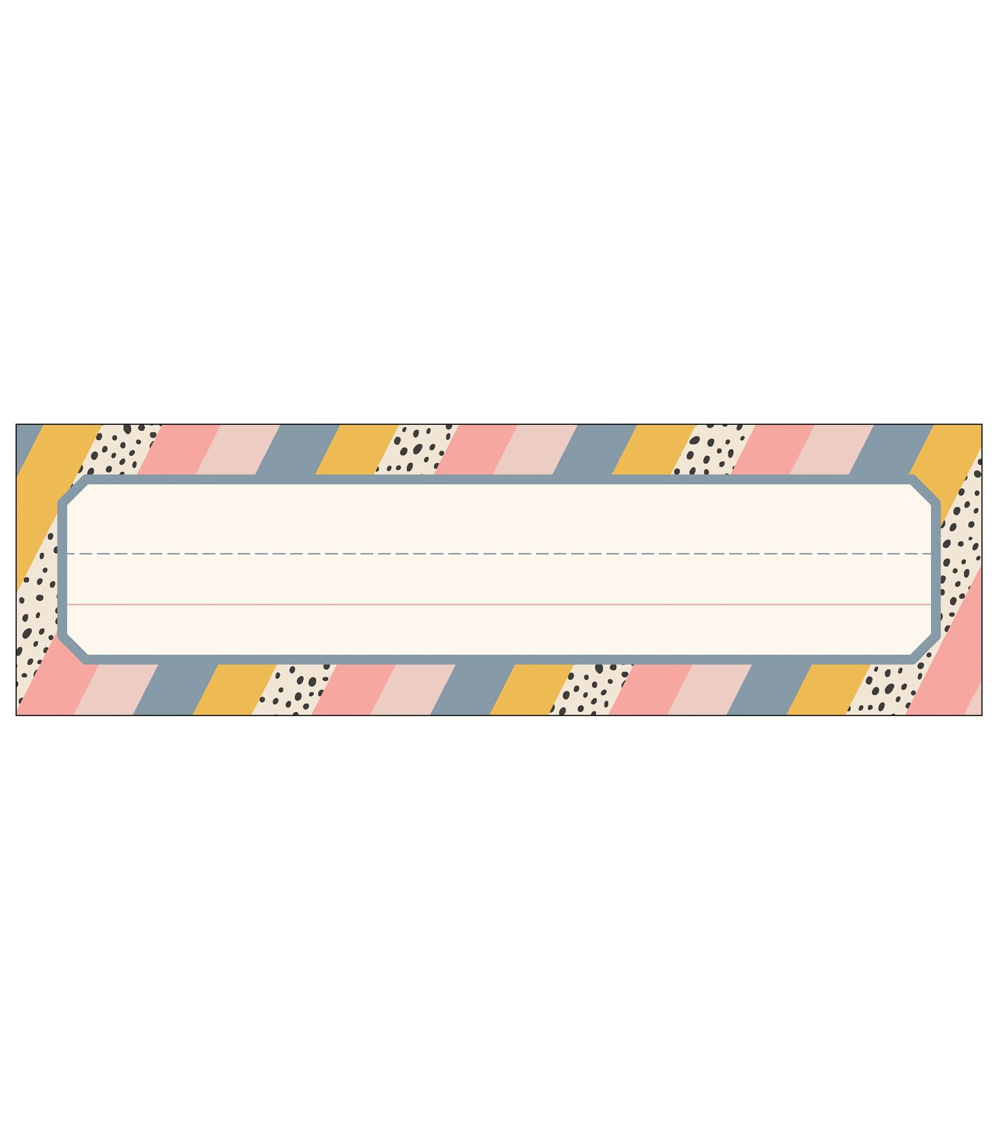 Carson Dellosa We Belong 36PC Name Labels For Kids, Boho Tags for Labeling Classroom, School Supplies, Desk Organizer, and Locker Organization, Teacher Decor