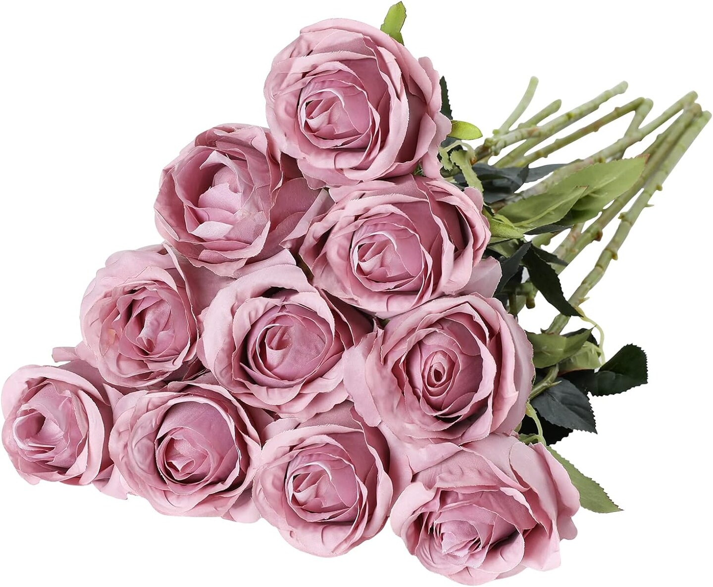 Artificial Silk Rose Flower Bouquet 10 pcs | Michaels