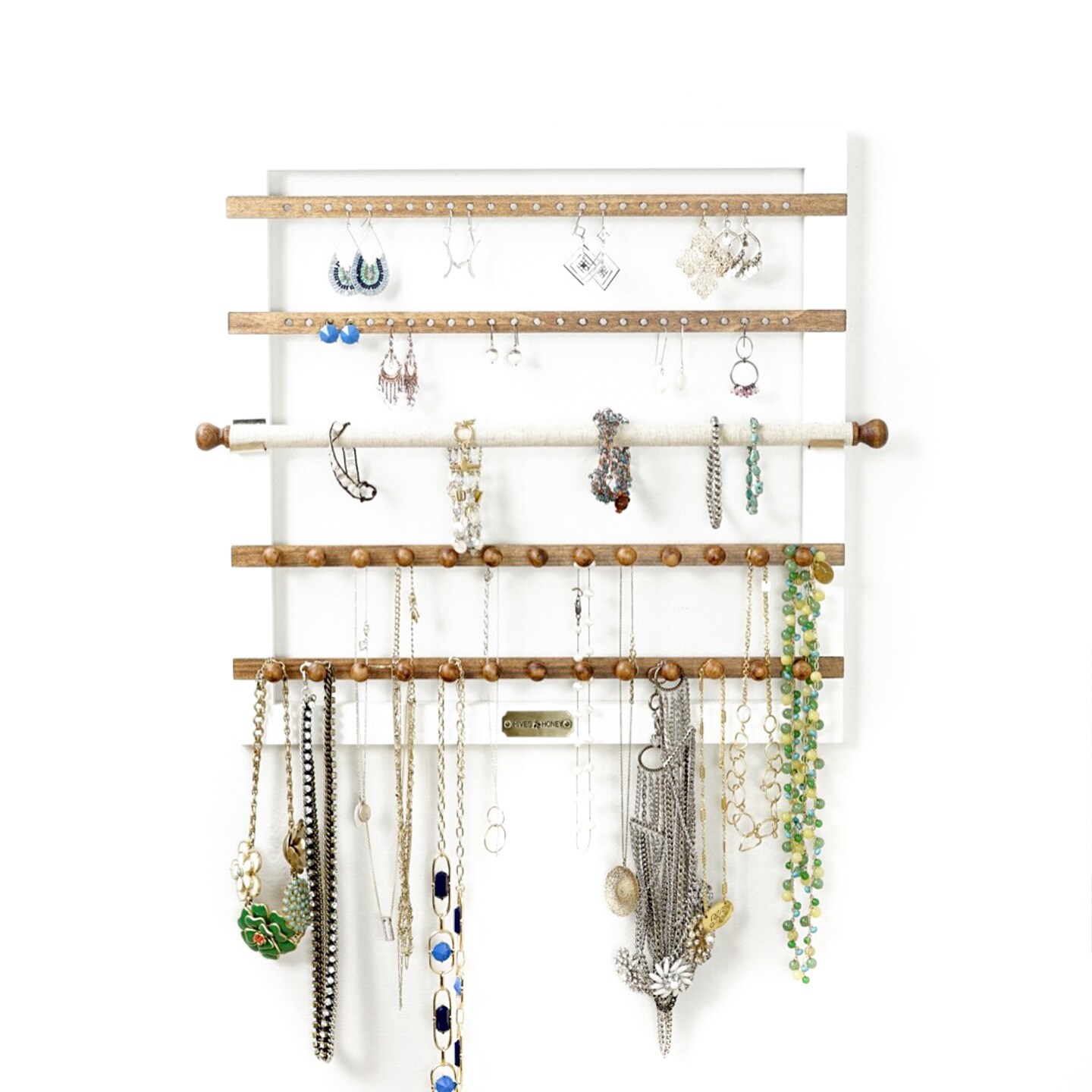 Wall Hanging Jewelry Organizer Frame