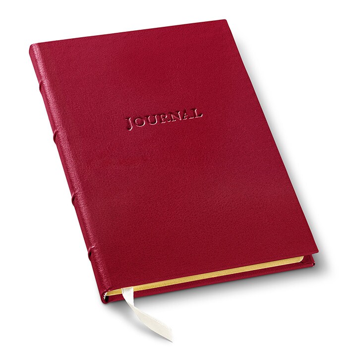 Hardcover Desk Journal by Gallery Leather - 8&#x22;x5.5&#x22;