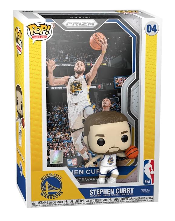 NBA Funko POP Trading Cards | Stephen Curry