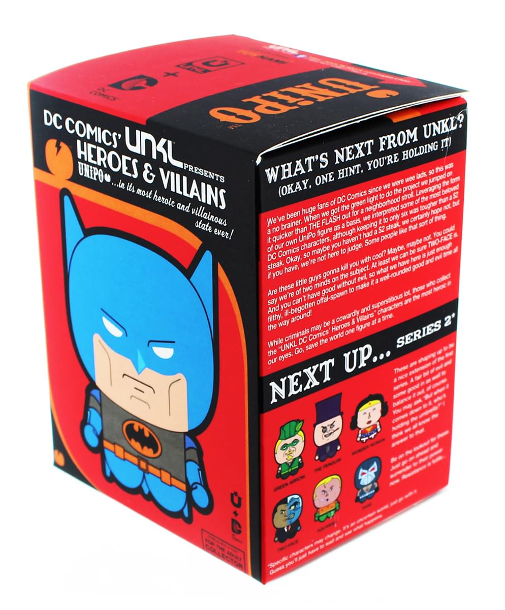 UNKL Presents: DC Heroes &#x26; Villains Vinyl Figures Blind Box