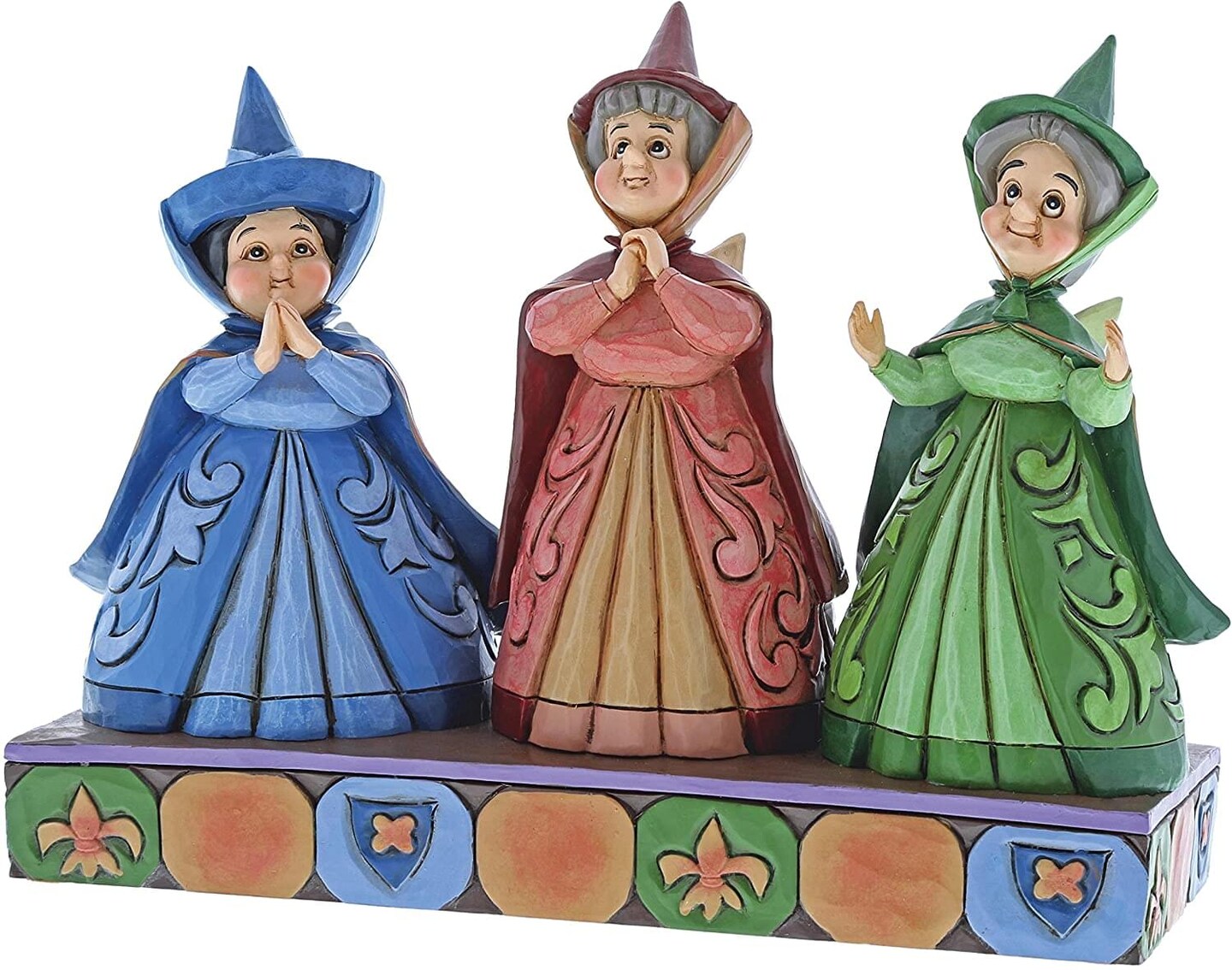 Disney Sleeping Beauty Royal Guests Three Fairies Figurine by Jim Shore