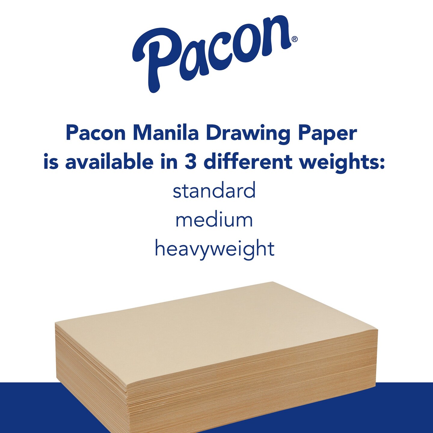 Drawing Paper, Manila, 9&#x22; x 12&#x22;, 500 Sheets Per Pack, 2 Packs
