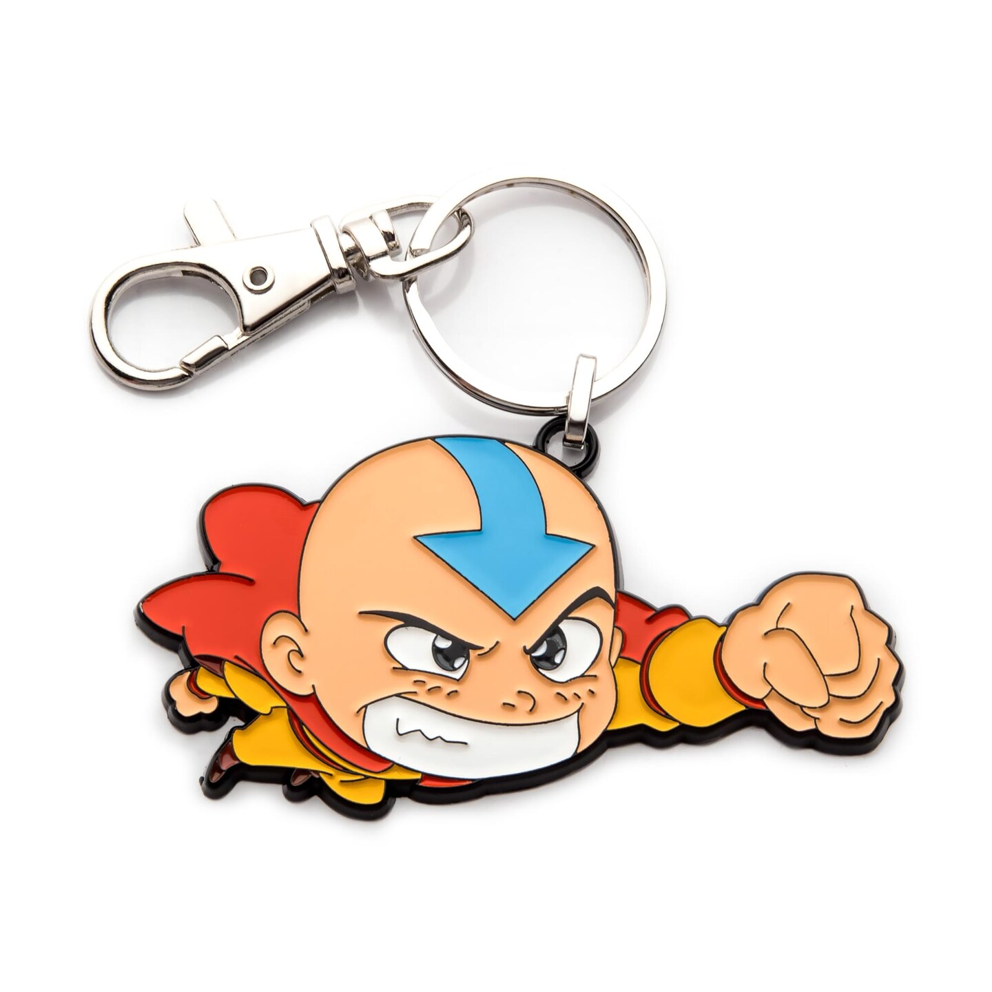Avatar The Last Airbender Aang Flying Enamel Pendant Keychain