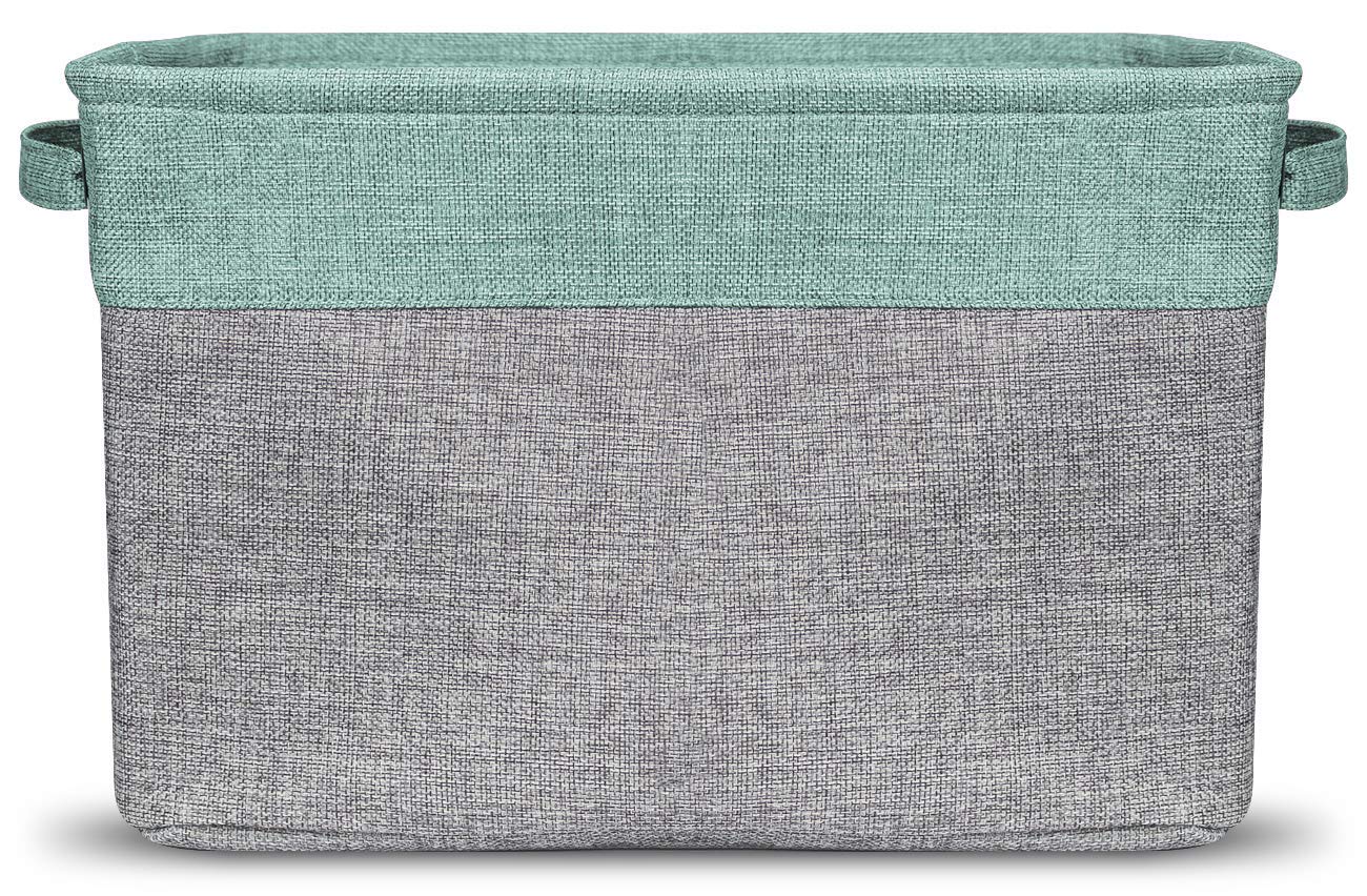 Sorbus 3 Pack Fabric Cubby Organizer - Large Sturdy Foldable Storage Bins with Handles - Lightweight and durable