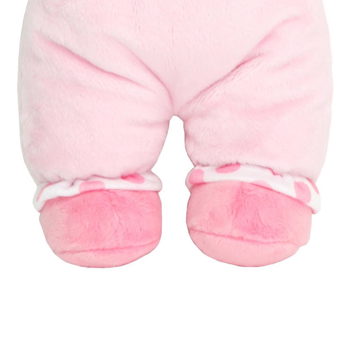 Lil&#x27; Hugs Baby&#x27;s First Soft Doll, Vinyl Face, Pastel Outfits with Rattle, 12&#x22; Caucasian