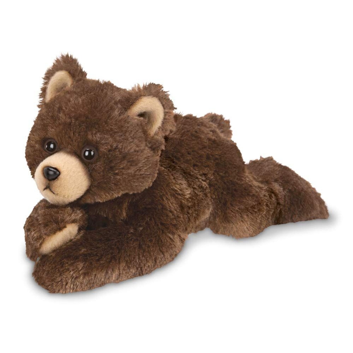 Bearington Lil&#x27; Cubbie Small Plush Stuffed Animal Brown Grizzly Bear, 9 inches