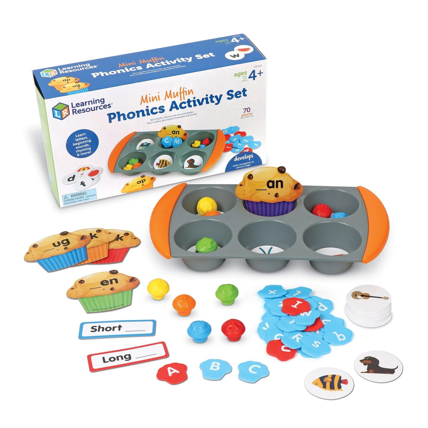 Muffin Tin Letters &#x26; Sounds