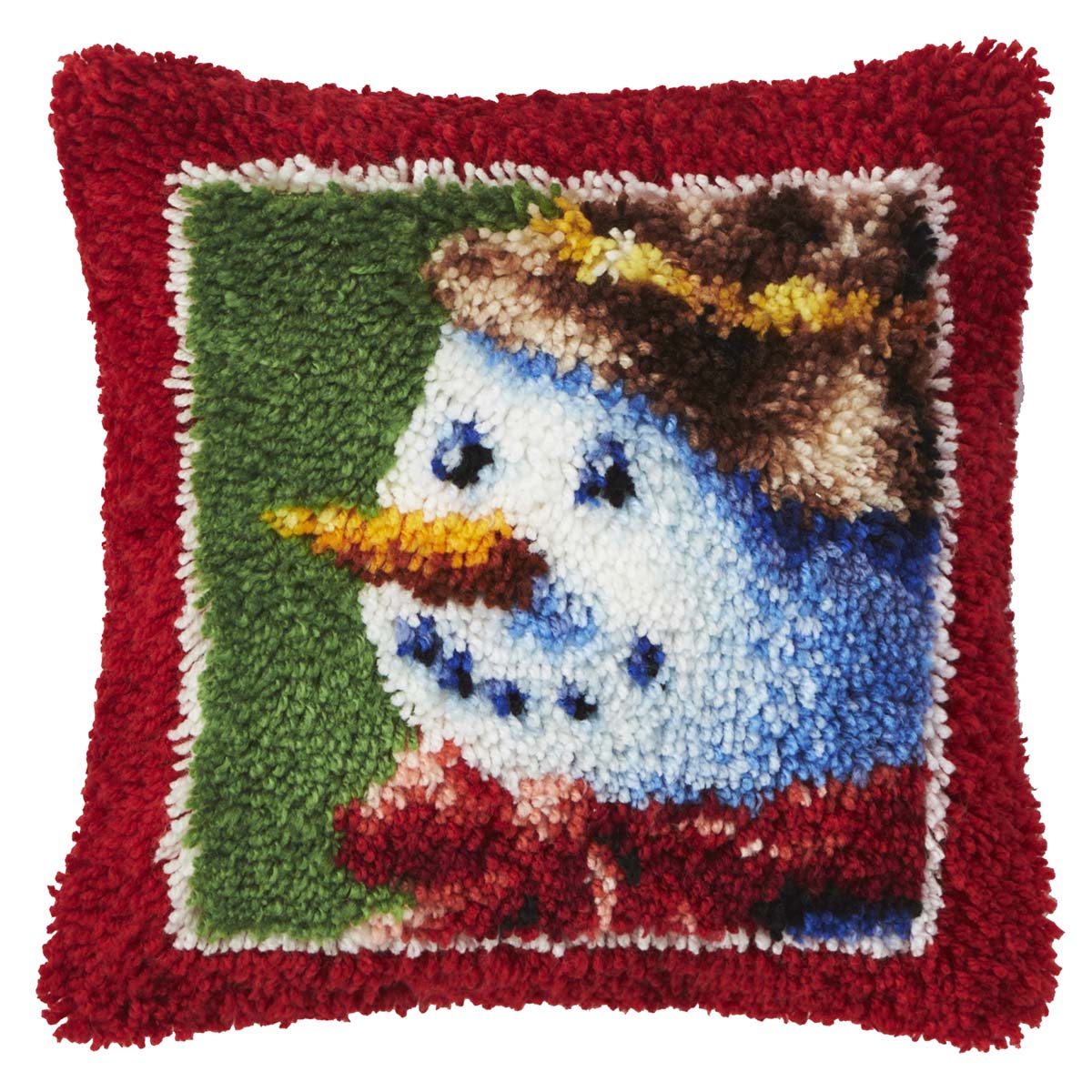 Herrschners Snowman Fever Latch Hook Kit Michaels