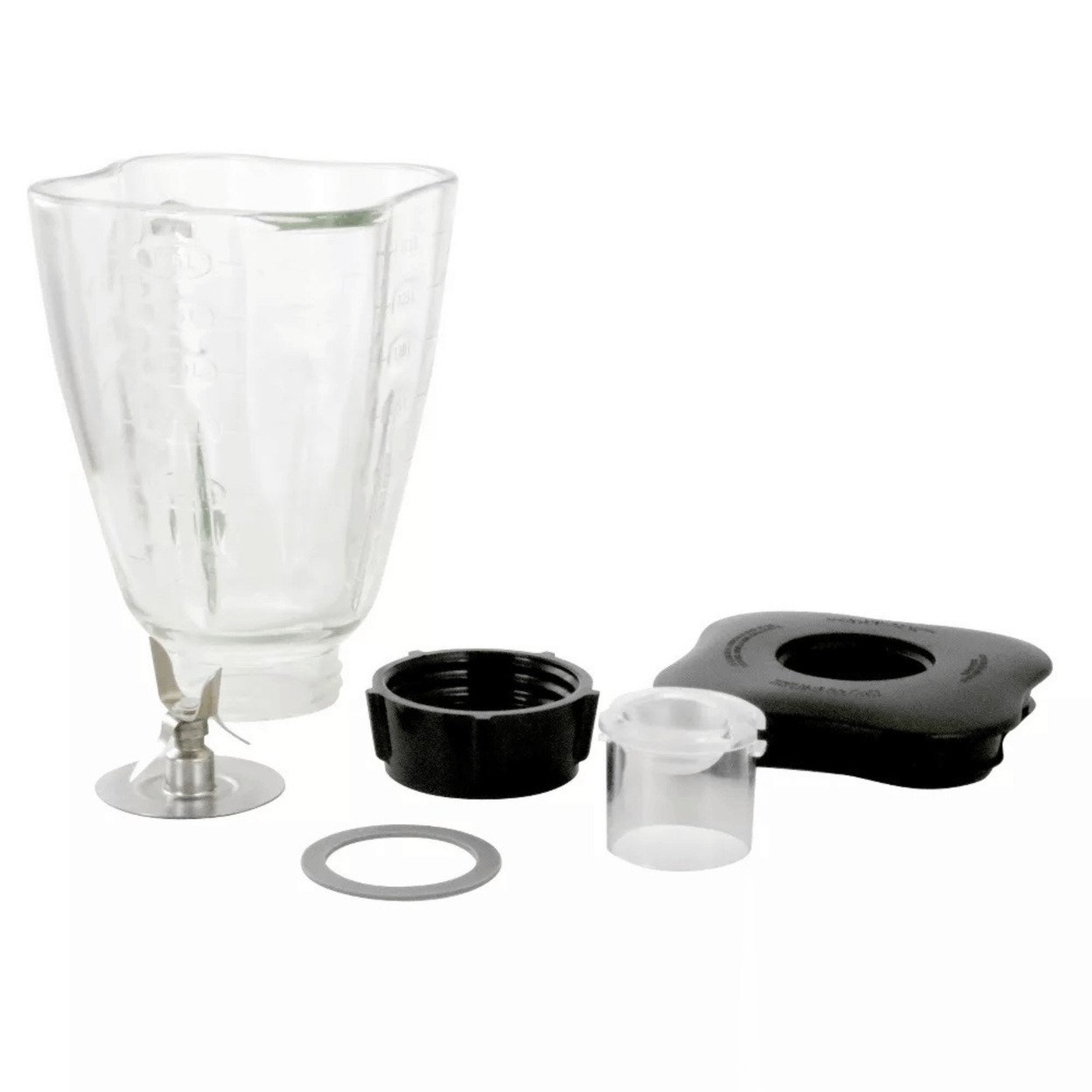Oster 6-Piece Square Glass Blender Jar Replacement Kit For Oster Blenders
