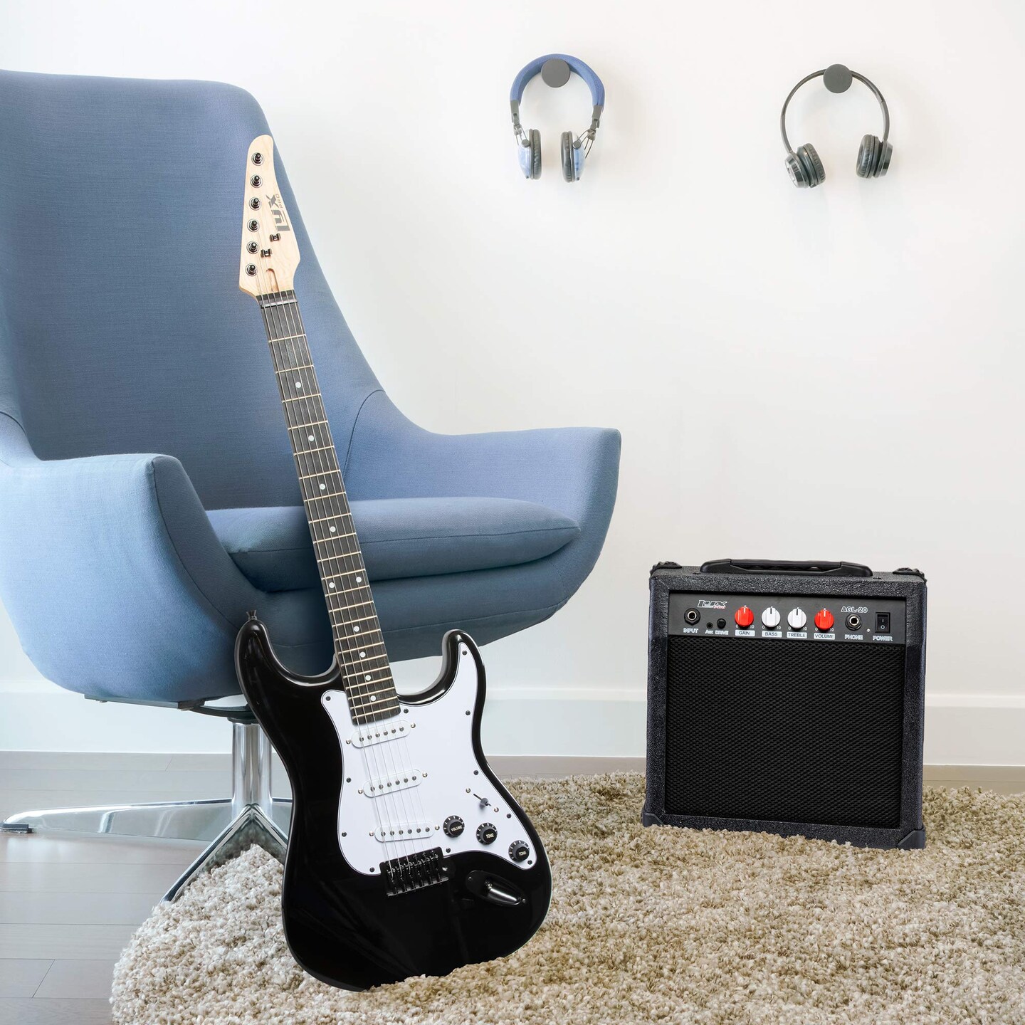 LyxPro Electric Guitar Amp, 20w Portable Mini Amplifier