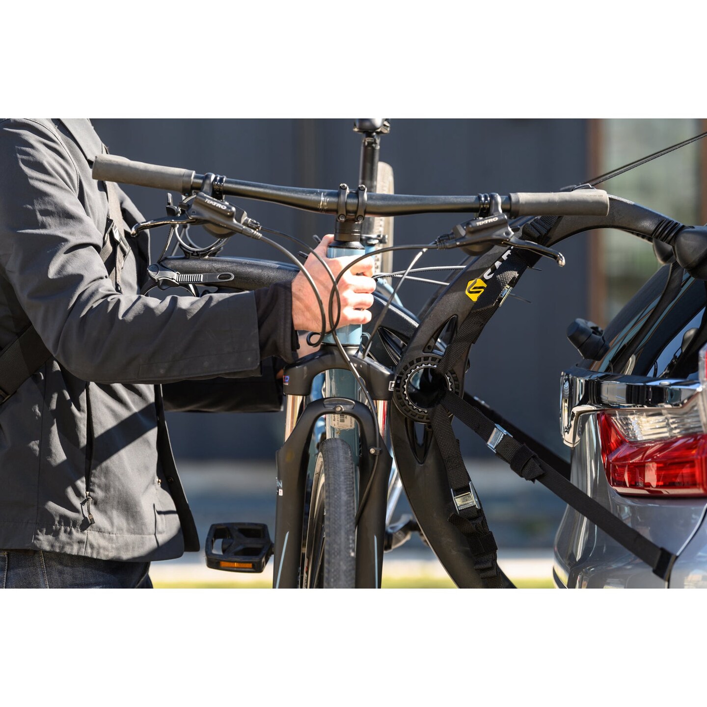 Saris Bones EX Trunk Bike Rack Mount, Bike Rack for Car and SUV, 2 Bikes