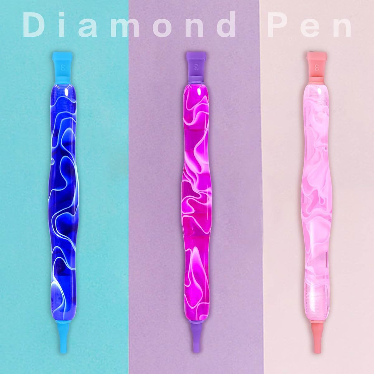 5D Diamond Painting Drill Pen, Rhinestone Gem Picker Tool Kit for Adults &#x26; Nail Art