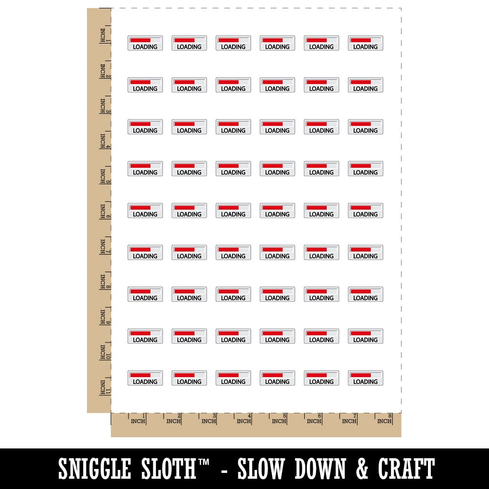 Loading Funny Slow Lazy Temporary Tattoo Water Resistant Fake Body Art Set Collection (1 Sheet)