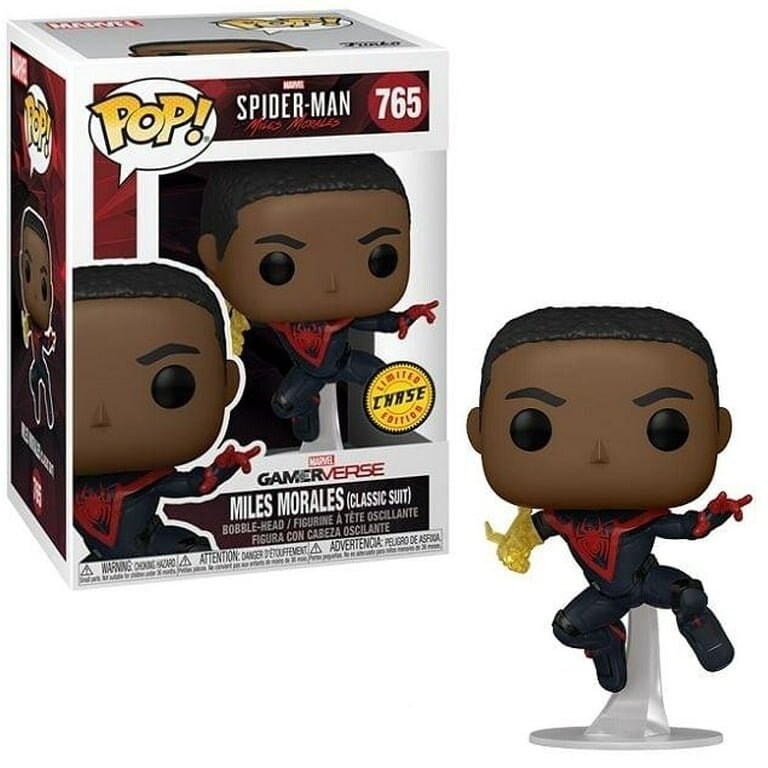 FUNKO Spider-Man Miles Morales Classic Suit Pop! Vinyl Figure Chase