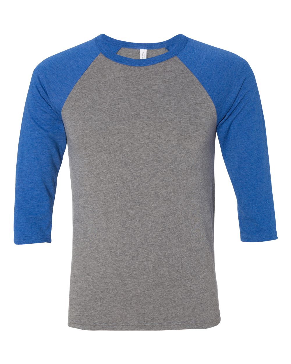BELLA + CANVAS® Unisex Crewneck Three Quarter Sleeve Baseball Tee