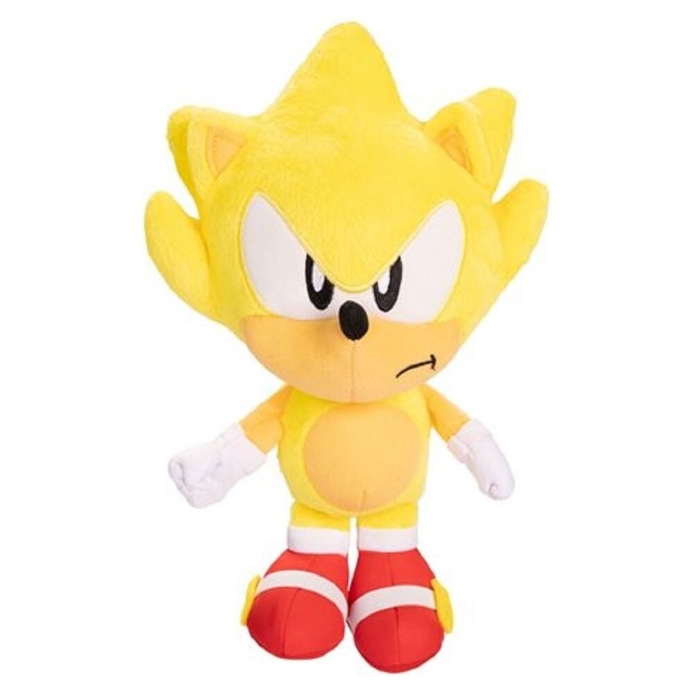 Sonic The Hedgehog Plush Super Sonic 9-Inch Wave 9 Stuffed Toy Collectible
